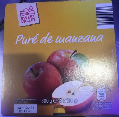Puré de manzana