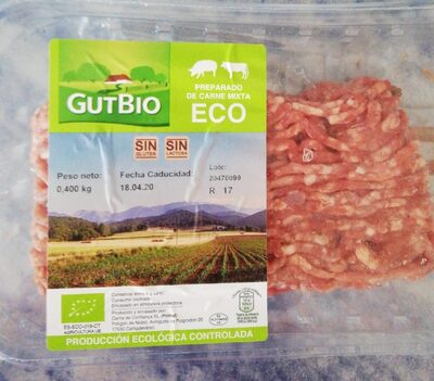 Preparado de carne mixta ECO front packaging