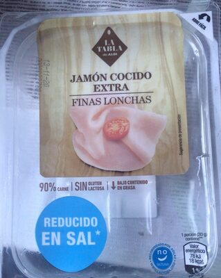 Jamón cocido extra finas lonchas