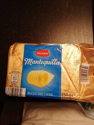 Mantequilla front packaging