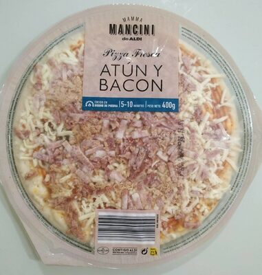 Pizza Fresca Atún y Bacon