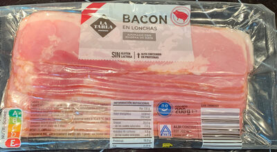 Bacon en lonchas