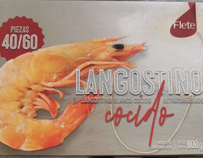langostino blanco cocido ultracongelado