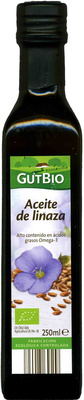 Aceite de linaza front packaging