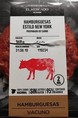 Hamburguesa estilo New York