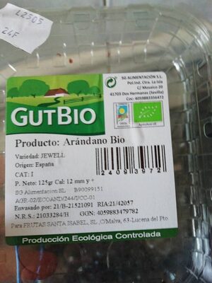 Arándano bio