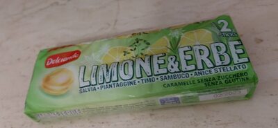 Caramelle Limone e Erbe - senza zucchero e senza glutine