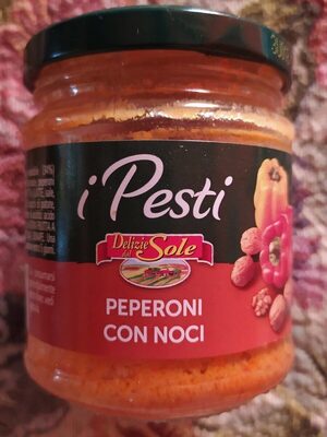 I pesti peperoni con noci