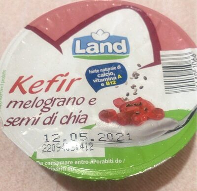 Kefir melograno e semi di chia