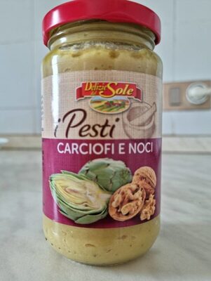 I pesti - Carciofi e noci front packaging