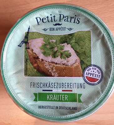 Frischkäsezubereitung Kräuter