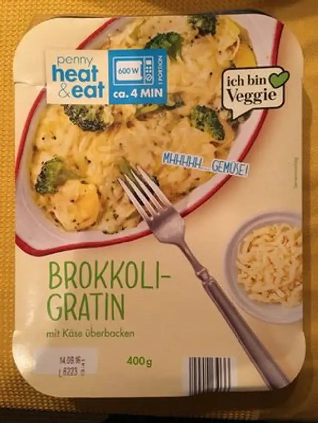 Brokkoli-Gratin front packaging