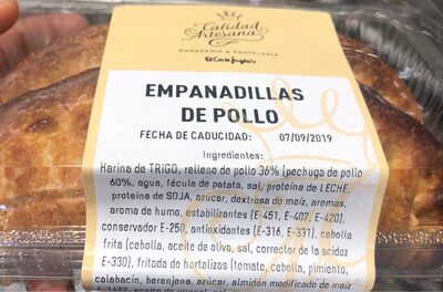 Empanadillas de pollo