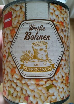 weiße Bohnen front packaging