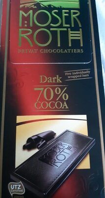 Dark Chocolate 70% Cocoa
