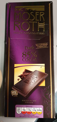 Moser Roth dark chocolate