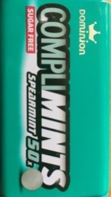 Complimints Spearmint Mints