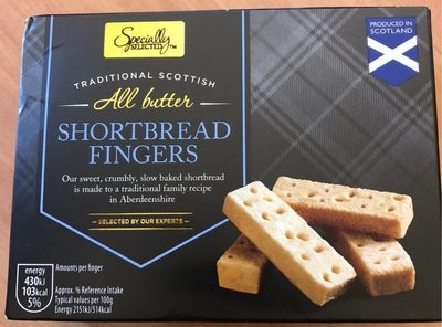 All Butter Shortbread Fingers