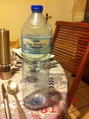 eau minérale naturelle