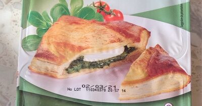 2 feuilletés jambon fromage