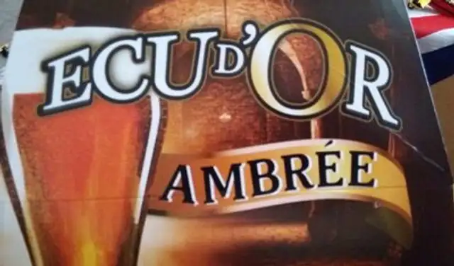 Ecu d'or ambrée