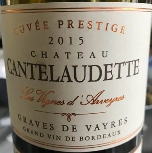 Bordeaux chateau cantelaudette