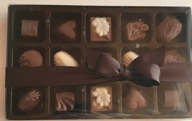 Assortiment de chocolats fourrés