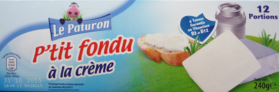 P'tit fondu à la crème (29,5 % MG) 12 Portions