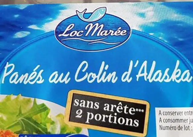 Panés au colin d'alaska 200g