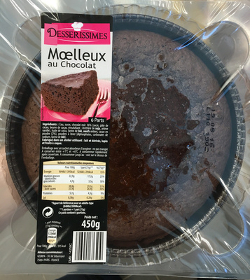 Moelleux au chocolat