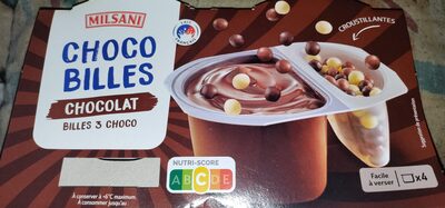 Crème dessert choco billes