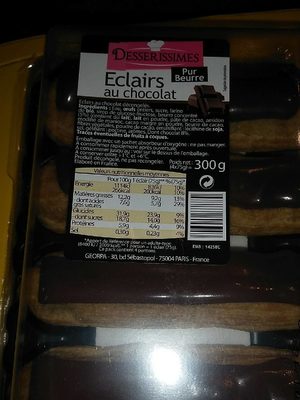 Eclairs Au Chocolat