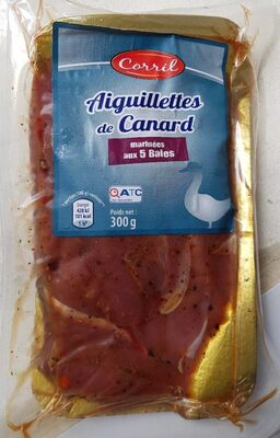 Aiguillettes de canard marinées aux 5 baies