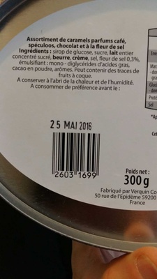 Assortiment de Caramels