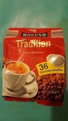Dosettes café Moreno Tradition