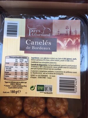 Canelés de Bordeaux
