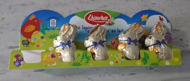 Mini lapin chocolat au lait