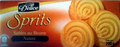 Sprits sablés au beurre nature