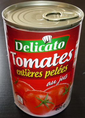 Tomates pelées entières