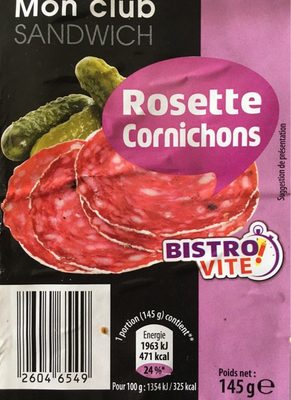 Club sandwich front packaging