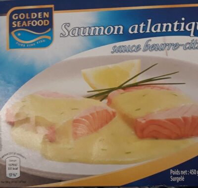 Saumon Atlantique sauce beurre citron