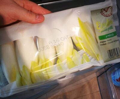 Endives jeunes pousses front packaging