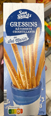 Gressins graines sésame lin pavot