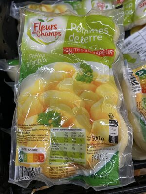 Pommes de Terre front packaging