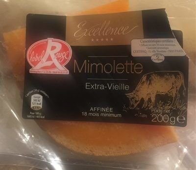 Mimolette extra vieille front packaging