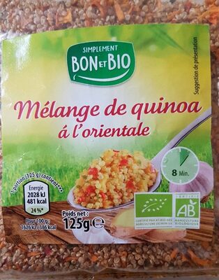 Mélange de quinoa à l'orientale