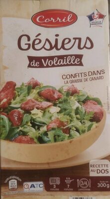 Gésiers de volaille