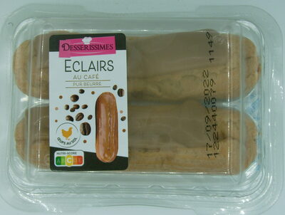 Éclairs au café