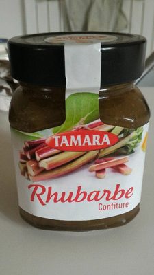 Confiture rhubarbe Aldi