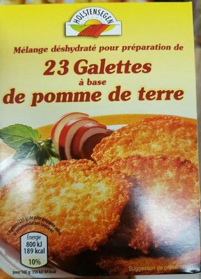 préparation galette pommes de terre